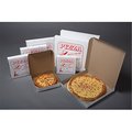 Quality Carton & Converting Quality Carton & Converting 7016SP 16 in. Claycoat Stock Print Pizza Box - Case of 100 7016SP